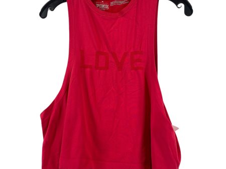 Athletic Tank Top By Pink In Pink, Size: Xs on Sale