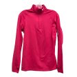 PINK ATHLETIC TOP LS COLLAR by NIKE Size:M Cheap