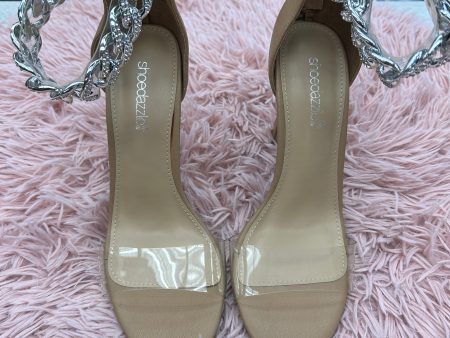 Shoes Heels Stiletto By Shoedazzle In Nude, Size: 9 Cheap