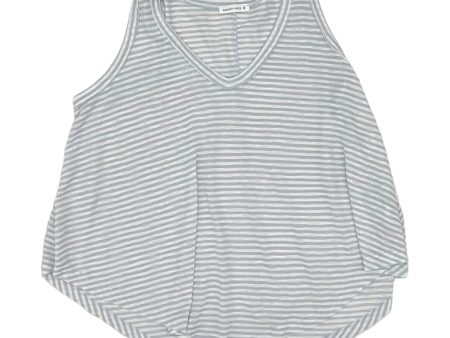 BLUE TOP SLEEVELESS by CLOTHES MENTOR Size:M For Discount