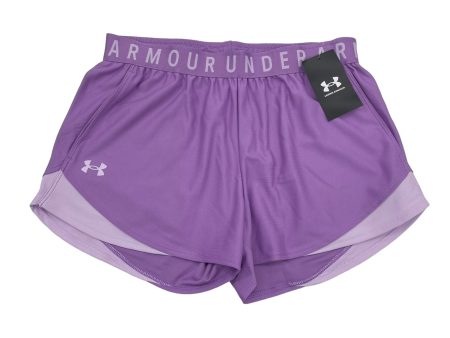 PURPLE ATHLETIC SHORTS by UNDER ARMOUR Size:S Fashion