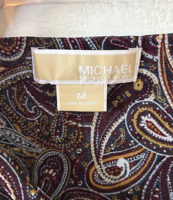 Top Sleeveless By Michael By Michael Kors In Purple & Tan, Size: M Discount