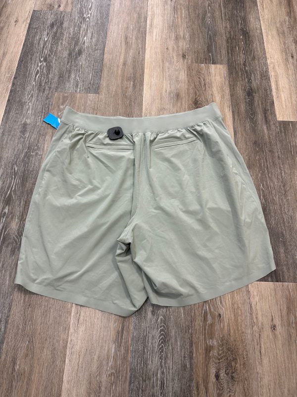 Athletic Shorts By Athleta In Green, Size: 22 For Discount