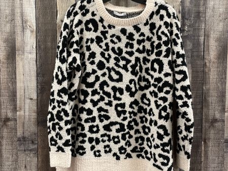 Sweater By Staccato In Animal Print, Size: L on Sale