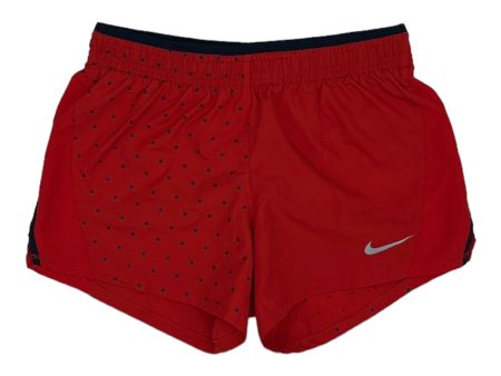 RED ATHLETIC SHORTS by NIKE Size:XS For Discount