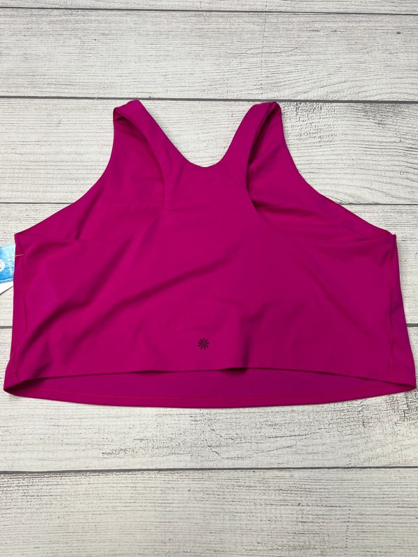 Athletic Tank Top By Athleta In Pink, Size: 2x Sale