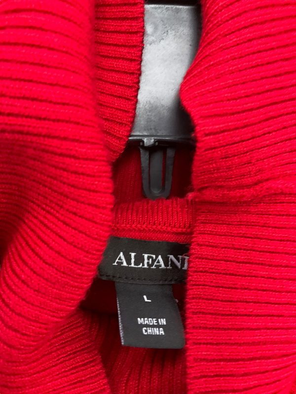 Sweater By Alfani In Red, Size: L on Sale