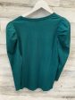 Top Long Sleeve By Chicos In Green, Size: M Sale