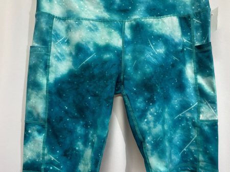 Athletic Shorts By Cmf In Teal, Size: L For Cheap