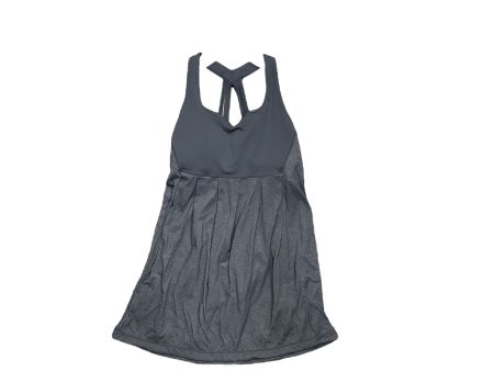 Athletic Tank Top By Lululemon In Grey, Size: 4 Cheap