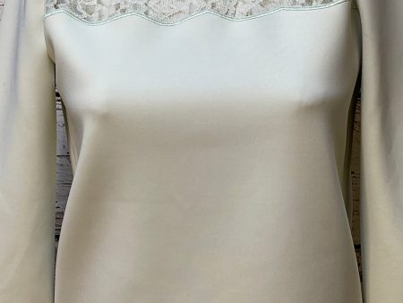 Top 3 4 Sleeve By Ted Baker In Ivory, Size: S For Discount