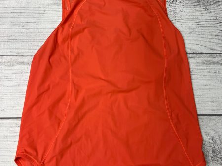 Athletic Tank Top By Lululemon In Orange, Size: M For Discount