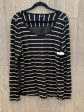 Top Long Sleeve By Cynthia Rowley In Black & White, Size: Xl Online now