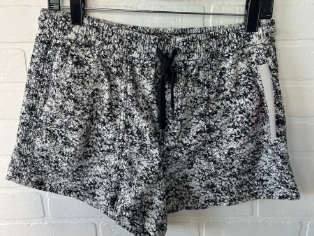 Athletic Shorts By Athleta In Black & White, Size: 8 Hot on Sale