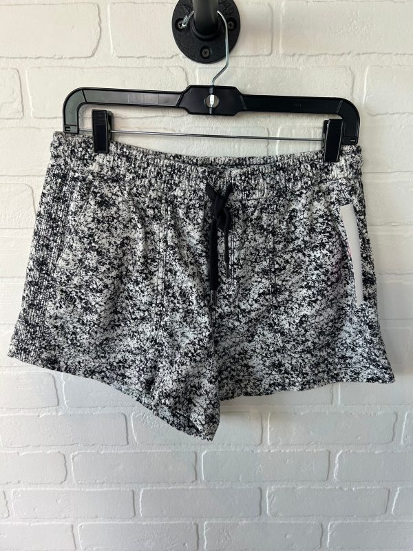 Athletic Shorts By Athleta In Black & White, Size: 8 Hot on Sale