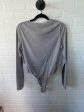 Bodysuit By Pretty Little Thing In Grey, Size: M Hot on Sale