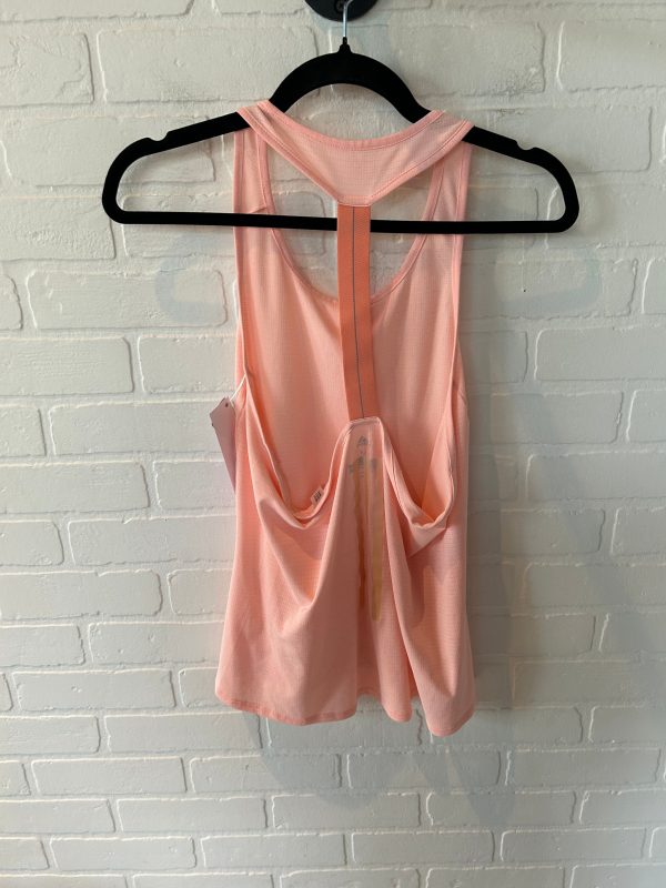 Athletic Tank Top By Adidas In Peach, Size: M For Cheap