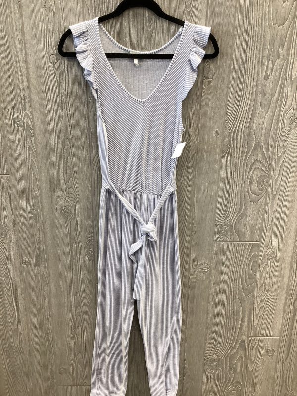 Jumpsuit By Caution To The Wind In Blue, Size: S Cheap