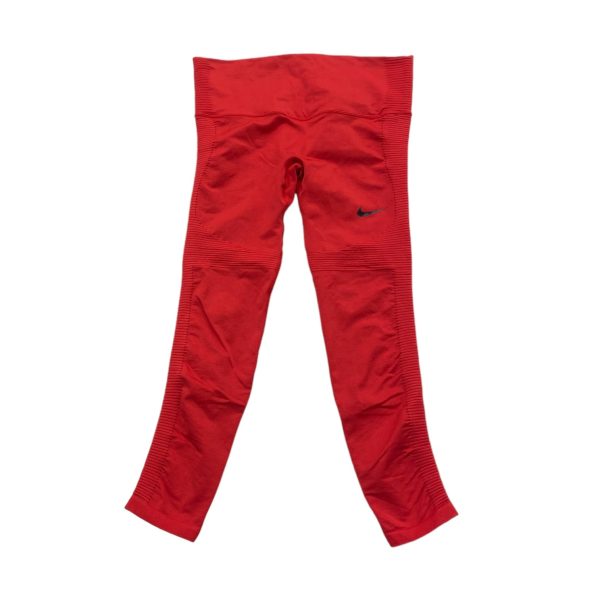 Athletic Leggings By Nike In Red, Size: L For Sale