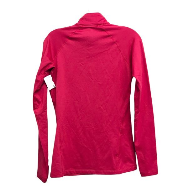 PINK ATHLETIC TOP LS COLLAR by NIKE Size:M Cheap