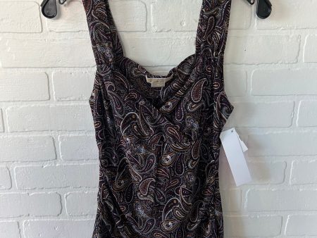 Top Sleeveless By Michael By Michael Kors In Purple & Tan, Size: M Discount