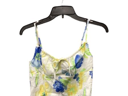 Top Sleeveless By Glassons - In Floral Print, Size: 8 Sale