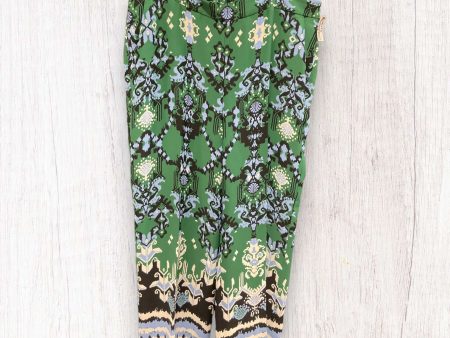 Pants Wide Leg By Chicos In Blue & Green, Size: 16 Sale