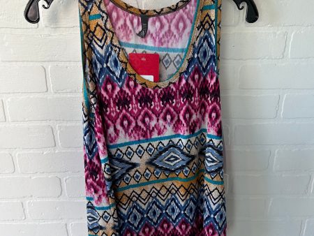 Top Sleeveless By Allison Joy In Multi-colored, Size: M Discount