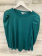 Top Long Sleeve By Chicos In Green, Size: M Sale