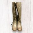 Olive Boots Knee Heels Pierre Dumas, Size 8 Supply