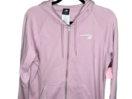 Athletic Jacket By New Balance In Pink, Size: M Discount