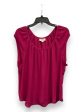 Blouse Sleeveless By Loft In Pink, Size: L For Sale