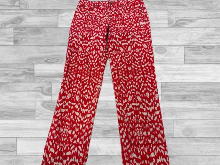 Pants Other By Jones New York In Red, Size: 4 For Cheap