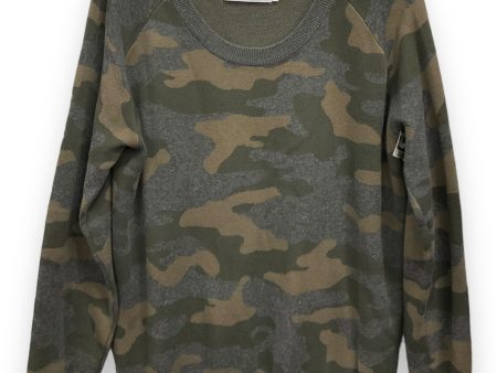 Sweater By Cmc In Camouflage Print, Size: L Supply