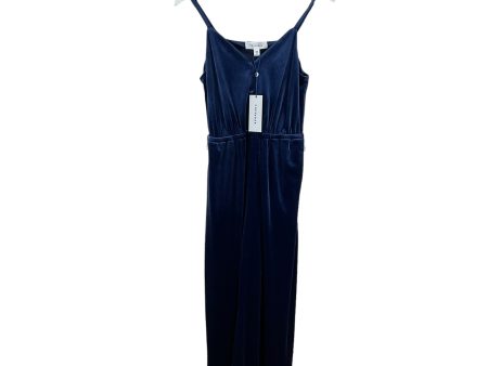 Jumpsuit By Clothes Mentor In Blue, Size: Xs Cheap