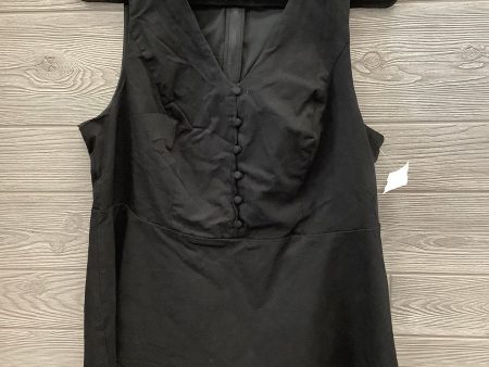 Blouse Sleeveless By Torrid In Black, Size: 2x Sale