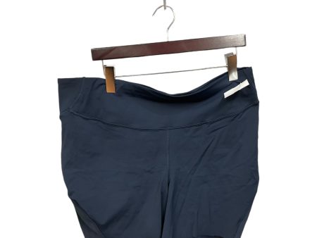 Athletic Shorts By Lululemon In Navy, Size: 1x For Discount