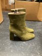 Tan Boots Ankle Flats Naughty Monkey, Size 7.5 For Cheap