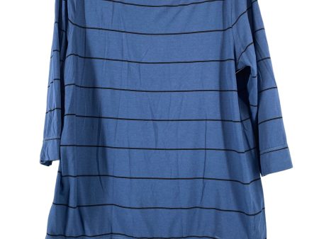 Top 3 4 Sleeve By West Bound In Blue, Size: M on Sale