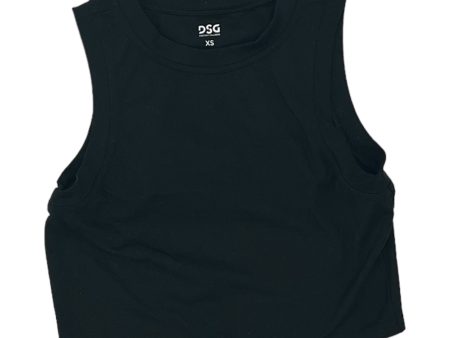 BLACK ATHLETIC TANK TOP by DSG OUTERWEAR Size:XS For Cheap