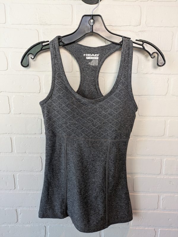 Athletic Tank Top By Head In Grey, Size: Xs For Cheap