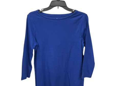 Top 3 4 Sleeve By Chicos In Blue, Size: M Online Hot Sale