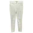 9” High Rise Skinny Jeans By Madewell In White, Size: 2 26 Sale