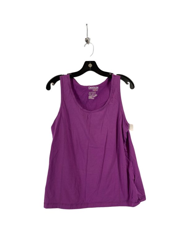 Athletic Tank Top By Danskin In Purple, Size: Xl Online Hot Sale