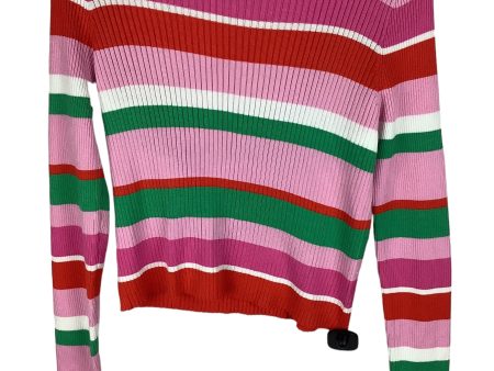 Sweater By Crown And Ivy In Striped Pattern, Size: L Sale