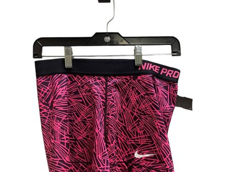 Athletic Shorts By Nike Apparel In Pink, Size: L on Sale