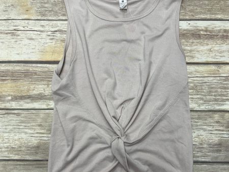 Athletic Tank Top By Yogalicious In Cream, Size: S Online now