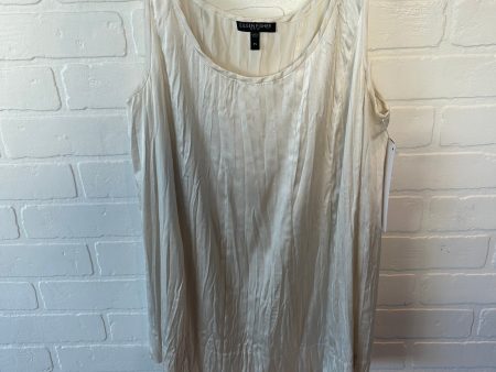 Top Sleeveless By Eileen Fisher In Ivory, Size: S Online Sale