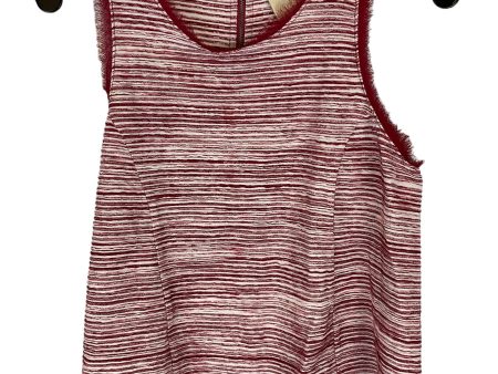 Top Sleeveless By Anthropologie In Red, Size: S Fashion