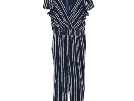 STRIPED PATTERN JUMPSUIT by DOLAN LEFT COAST Size:XL For Discount